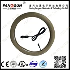 Auto warm Steering Wheel Cover for car accessory off-white