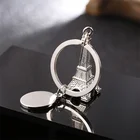 Personalized Souvenir Eiffel Tower Custom Metal Silver Small Quantities Keychain