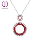 Jingjing Wholesale 925 sterling silver jewelry charm micro pave cz gemstone pendant