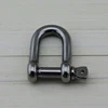 Stainless Steel 304 Lifting Shackles Dimensions