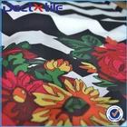 3D digital printing chiffon kaftans fabric 100% polyester fabric for kaftans