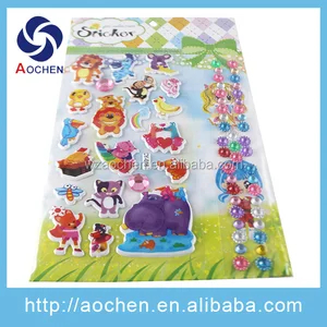 various free promotional gift pop up puffy 3d eva foam carto