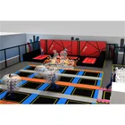 wholesale top-end quality eva foam trampoline bounce board trampoline park