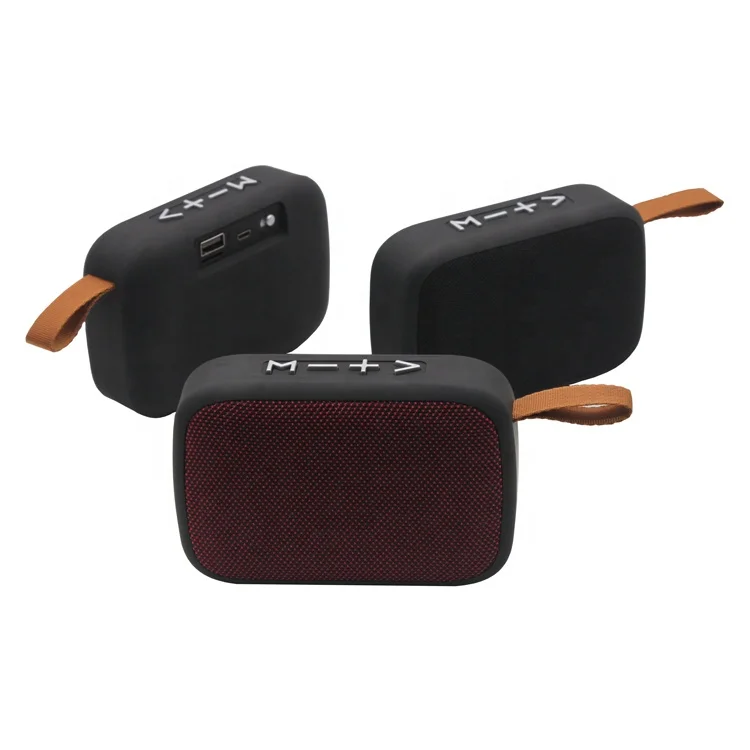 FM Radio U-Disk Micro SD Card 3W Fabric Speaker Wireless - ANKUX.COM