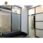 Guangzhou office furniture clear plastic low partition movable office partitions