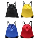 Fashion Printing Logo Easy Carry Shopping Foldable Eco Bag Stuff Sack Wholesale Drawstring Nylon Mesh Bags