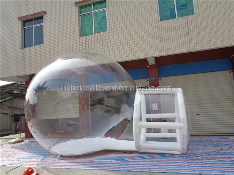 Clear inflatable tent camping , inflatable transparent tent , inflatable party tent for sale