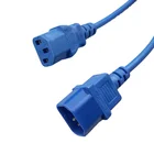 Factory price C13 to C14 ac power cord for computer extension cord