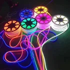 Rgb Led 12v Led 6mm 8mm RGB Waterproof IP67 Silicon Glue Flex LED Neon Light Rope 12v 24v With 3 Years Warranty