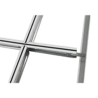 Groove metal keel suspended tee bar slotted ceiling t grid