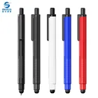 Wholesale customized multi-functional design ballpoint pen 2 in 1 stylus pen