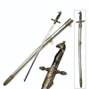 wholesale gold crown eagle head military sword with sheath