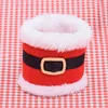2018 Hot Sale Christmas Table Decoration Christmas Tableware Cover Napkin Ring Set Decoration