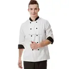 Kitchen Chef Jacket Uniforms French Designer Hotel Cook Clothes Coats executive chef uniform