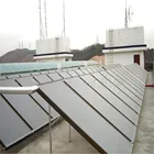 Flat plate solar collector with blue titanium I*