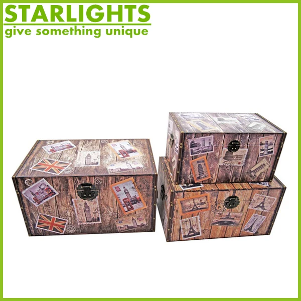 custom made wooden boxes for gift and storing toys