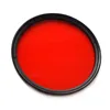 67mm full color red filter dive camera lens conversion with thread mount