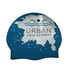 Promotional Adult Custom Brand Silicone Swimming Hats Caps