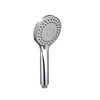 Stocked 5 function ABS Plastic Chrome Shower Hand Set Spray With Bath hose shower head