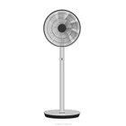 12 volt brushless dc adjustable height circulation stand fan