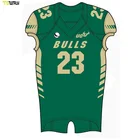 wholesale youth american flag football uniforms