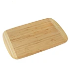 Kitchen Bread Cheese Chopping Blocks Natural Bamboo Cutting Board