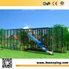 Outdoor Happy land holla wall playground equipment for children adventurous with slide