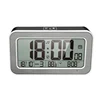Christmas decoration digital table wholesale alarm clock lcd word clock with 2 alarms