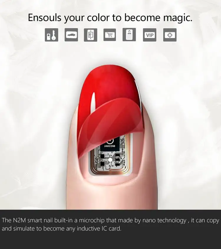 JAKCOM N2 SmartNail New Product of Other Art Hot sale as dongguan daichen nb iot tracking wrap tie dress - ANKUX.COM