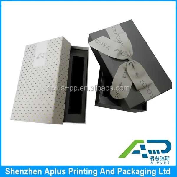 paper box custom logo printed candle gift box packaging with
