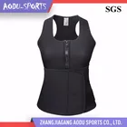 High quality OEM function fitness sports woman slimming neoprene sweat vest