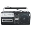 Vintage cassette tape recorder with AM FM radio USB Mp3 Music Player