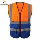 hi vis safety crossing guard vest for work