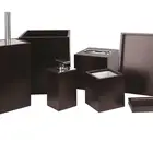 Bamboo Bathroom Accessories 7 Piece Set