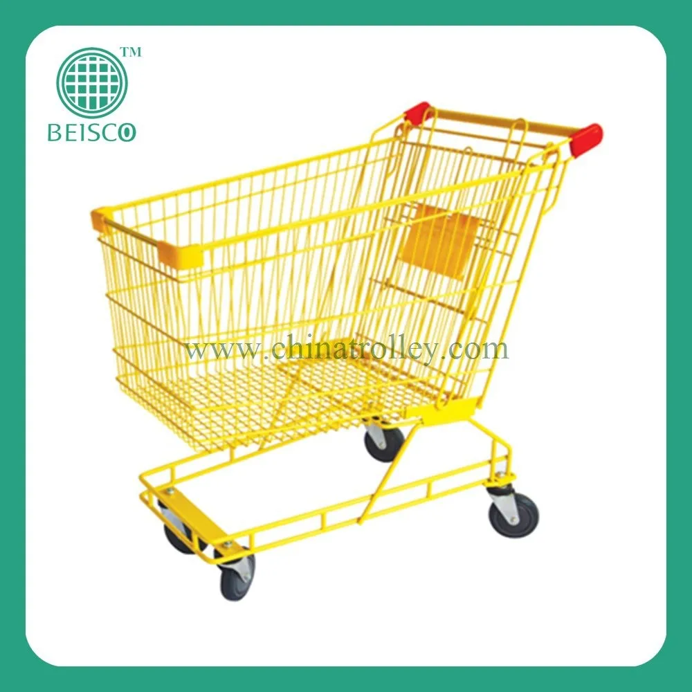 Unfolding Style And Steel Material Shopping Cart Wheel Lock Jstau