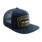 Terry Caps Mesh Trucker Hat Wholesale Yupoong Trucker Mesh Hat Embroidered Terry Patch Snapback Caps