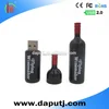 Red wine bottle model USB 2.0 Memory Stick Flash pen Drive 8GB