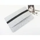 2018 new productcs OEM wholesale 13'' Grey wholesale felt document bag