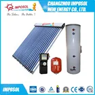 thermosiphon split solar energy system heat pipe vacuum tube