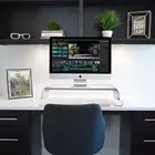 YAGELI acrylic desk computer/TV screen stand