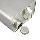 4 liter screw top F-style metal oil tin cans chemical use tinplate can