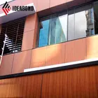 Wooden and timber texture 3-4mm aluminum composite panel