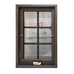 Aluminum door and window casement windows type factory price