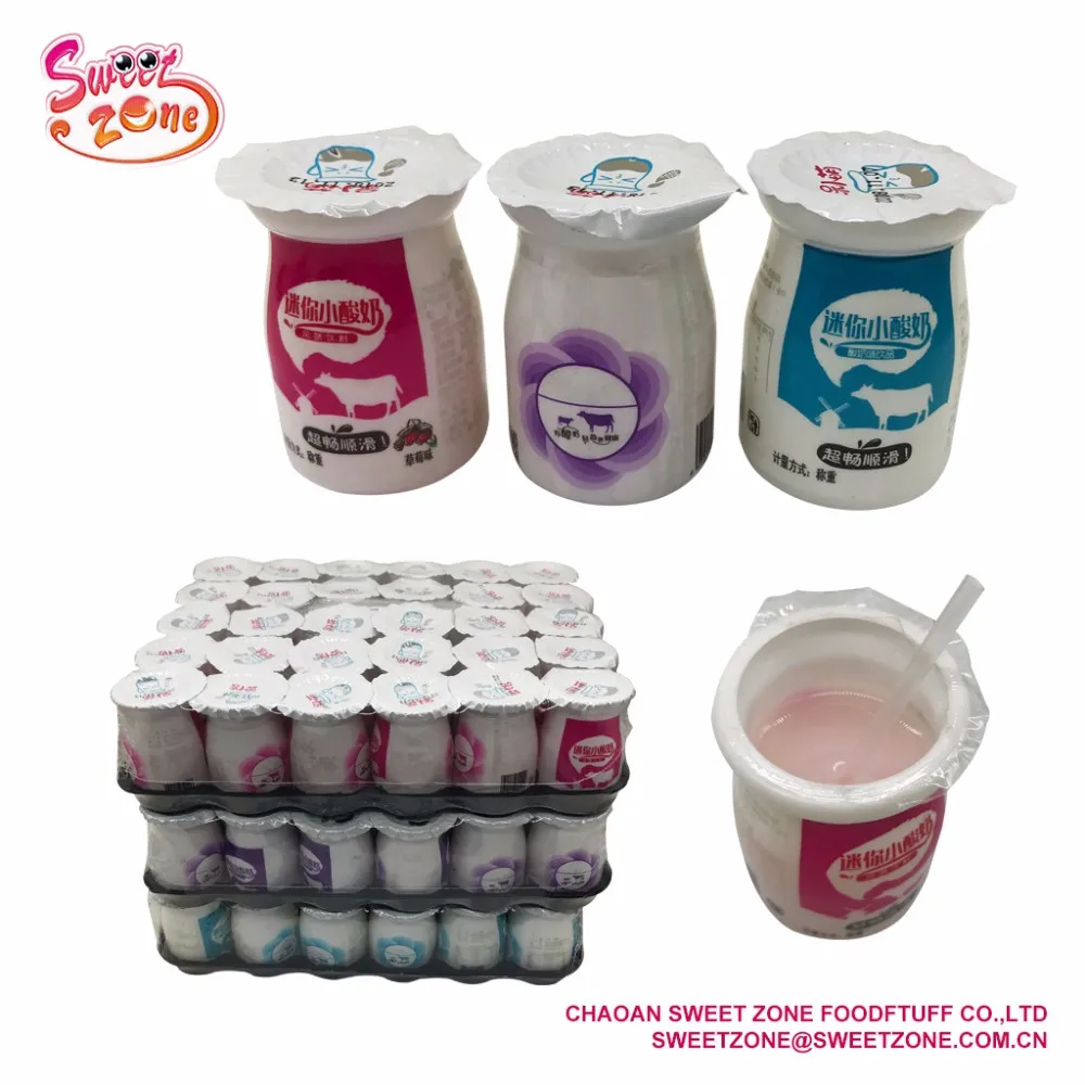 fruit flavor mini yoghourt milk