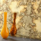 Antiqu Glass Block Mirror Decor