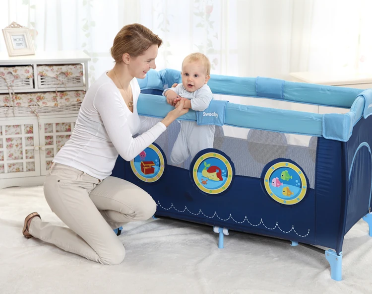 children playard, baby crib bed with playpen