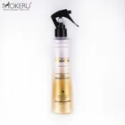 Mokeru private label hair care spray argan oil morocco repair conditioner bulk serum hyaluronic acid solution 280ml