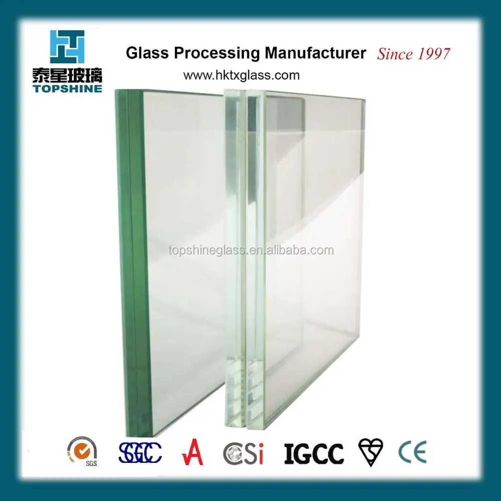 glass floor laminated