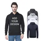 Cotton Best Fashion Breathable Pullover Plain Custom Hoodies Men Logo