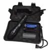 Flashlight set include accessories black aluminum alloy tactical flashlight glare rechargeable JS102 t6 torch